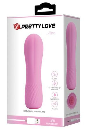 Pretty Love Alice Mini Vibe - 12 Function Light Pink