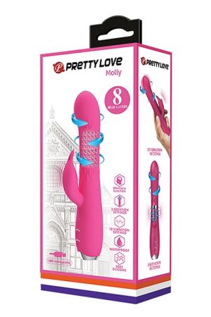 Pretty Love Molly Rotation Rabbit - Pink