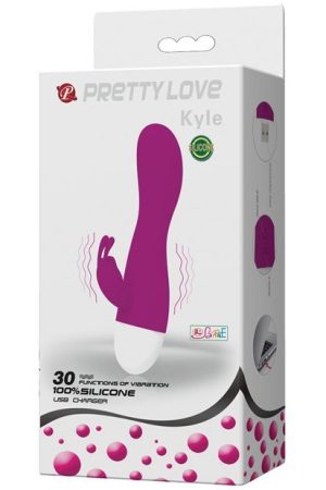 Pretty Love Kyle USB Rechargeable Vibrator - Fuchsia