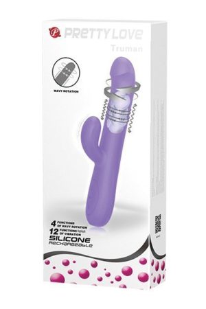 Pretty Love Truman Wavy Rotation Rabbit - Lilac