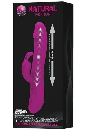Pretty Love Natural Motion Thrusting Rabbit - 7 Function