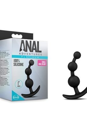 Blush Anal Adventures Small Beads - Black