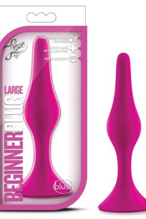 Blush Luxe Beginner Plug Large - Pink