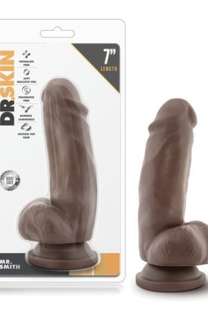 Blush Dr. Skin Mr. Skin 7" Dildo w/Suction Cup - Mr. Smith