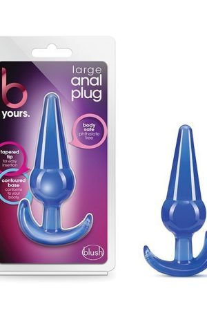Blush B Yours Anal Plug Large - Blue