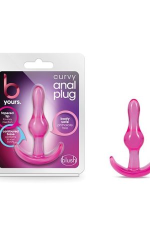 Blush B Yours Curvy Anal Plug - Pink