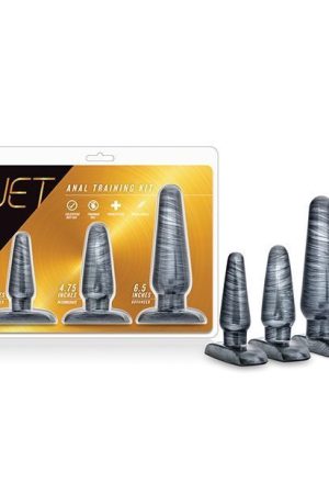 Blush Jet Anal Trainer Kit - Carbon Metallic Black