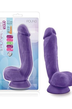 Blush Au Naturel Bold Pound 8.5" Dildo - Purple