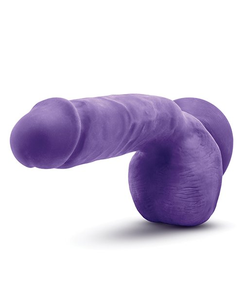 Blush Au Naturel Bold Pound 8.5" Dildo - Purple - Image 3