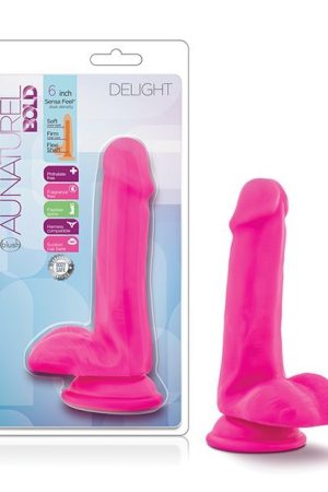 Blush Au Natural Bold Delight 6" Dildo - Pink