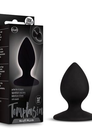 Blush Temptasia Slut Plug - Black