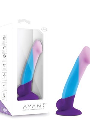 Blush Avant D16 Silicone Dildo - Purple Haze