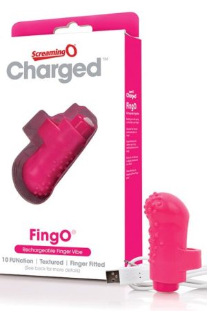 Screaming O Charged FingO Vooom Mini Vibe - Pink