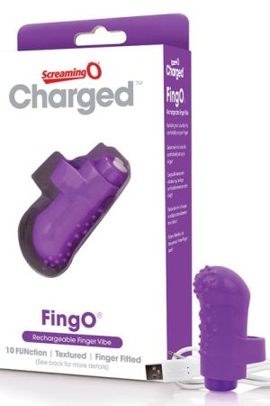 Screaming O Charged FingO Vooom Mini Vibe - Purple