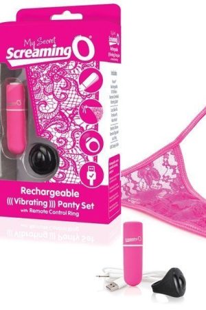 Screaming O My Secret  Charged Remote Control Panty - Pink