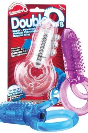 Screaming O DoubleO 8 Vibrating Double Cock Ring