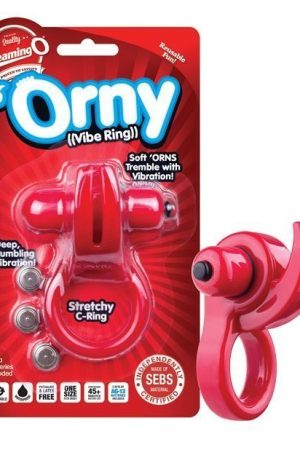 Screaming O Orny Vibe Ring - Red
