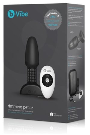 b-Vibe Petite Rimming Plug - Black