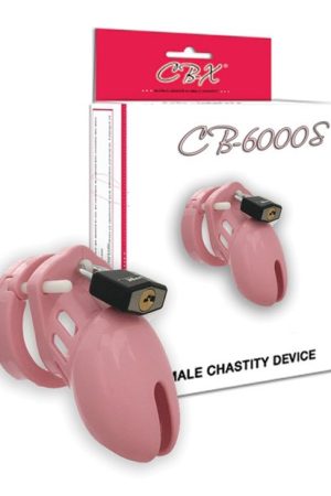 CB-6000 2 1/2" Cock Cage & Lock Set - Pink