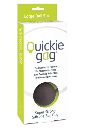 Quickie Ball Gag Large - Black