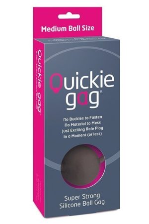 Quickie Ball Gag Medium - Black
