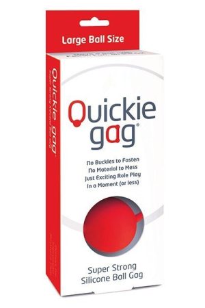 Quickie Ball Gag Large - Red