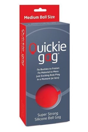 Quickie Ball Gag Medium - Red