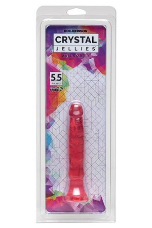 Crystal Jellies 6" Anal Starter - Pink