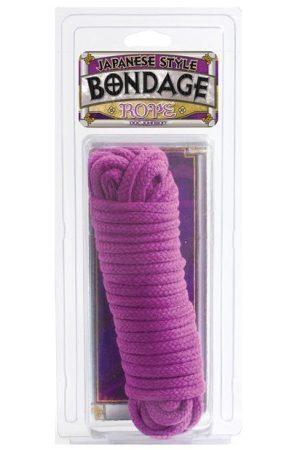 Japanese Style Bondage Cotton Rope - Purple