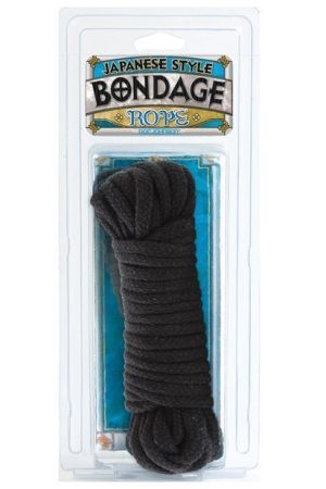 Japanese Style Bondage Cotton Rope - Black