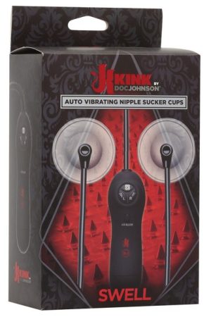 Kink Swell Auto Nipple Sucker Cups - Black