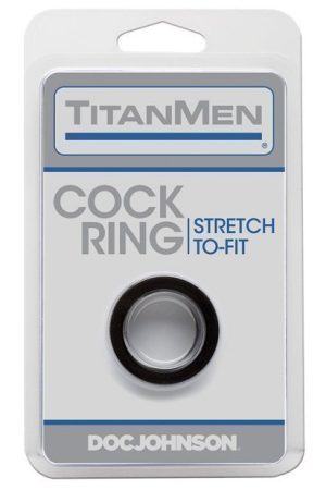 Titanmen Tools Cock Ring - Black