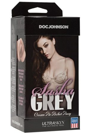 Sasha Grey Ultraskyn Cream Pie Pocket Pussy