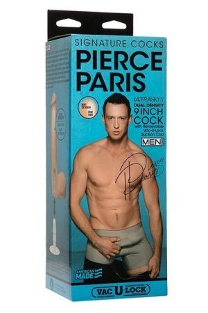 Signature Cocks ULTRASKYN 9" Cock w/Removable Vac-U-Lock Suction Cup - Pierce Paris