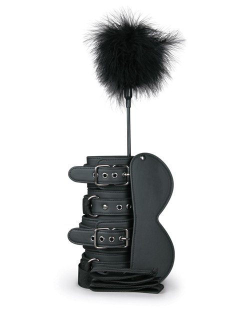 Easy Toys Beginners 6 Piece Beginners Bondage Set - Black - Image 3