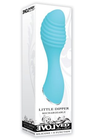 Evolved Little Dipper Rechageable Mini Vibe - Blue
