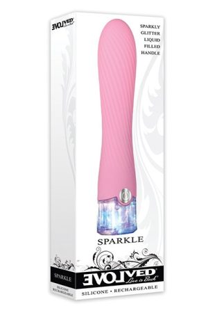Evolved Sparkle Rechargeable Vibrator - Pink
