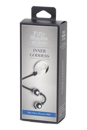 Fifty Shades of Grey Inner Goddess Silver Metal Pleasure Balls