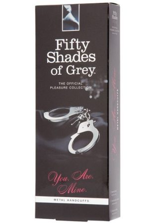 Fifty Shades of Grey You Are Mine Metal Handcuffs