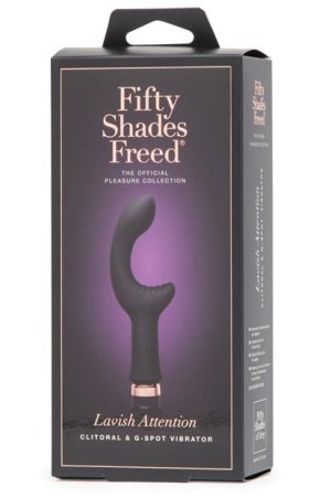 Fifty Shades Freed Lavish Attention Rechargeable Clitoral & G-Spot Vibrator