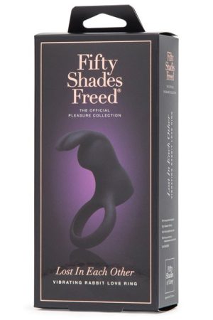 Fifty Shades Freed Lost in Each Other Rechargeable Rabbit Vibrating Love Ring
