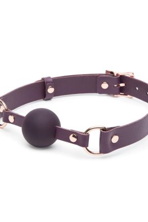 Fifty Shades Cherished Collection Leather Ball Gag