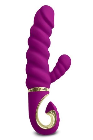 Gcandy Swirl Texture Rabbit - Sweet Raspberry