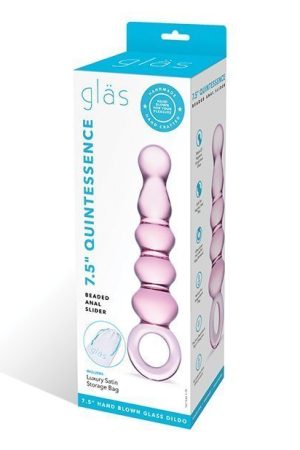 Glas Quintessence Beaded Glass Anal Slider