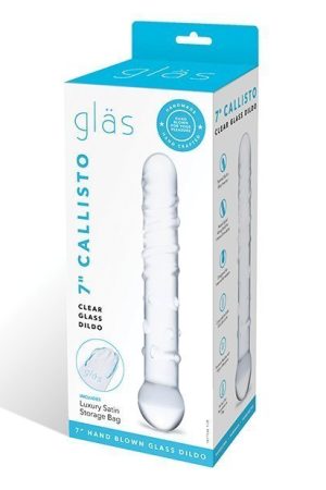 Glas Callisto Glass Dildo - Clear