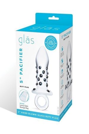 Glas Pacifier Glass Butt Plug