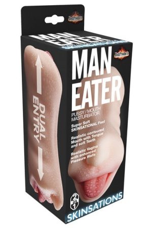 Skinsations Man Eater Pussy/Mouth Masturbator