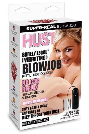 Hustler Barely Legal Vibrating Blowjob Stroker - Bree Olson