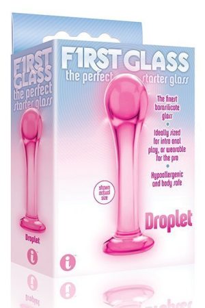 The 9's First Glass Droplet Anal & Pussy Stimulator