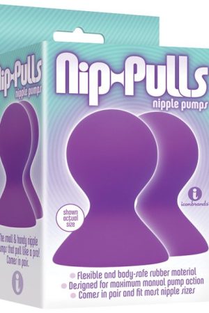 The 9's Silicone Nip Pulls - Violet